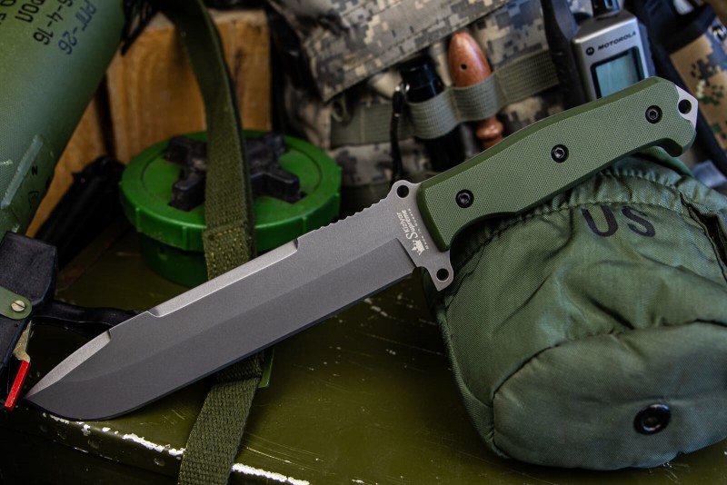Нож выживания Survivalist X D2 TacWash Gray G10