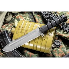 Нож выживания Survivalist Z D2 TacWash Serrated