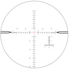 Оптический прицел Nightforce SHV 4-14×50 F1 .10 Mil-Radian, Mil-R, 30мм (C557)