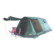 Комфортабельная пятиместная кемпинговая палатка с тремя входами и большим тамбуром. Victoria 5 luxe