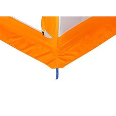 Палатка для зимней рыбалки Пингвин 2 (1-сл) бело/оранжевый