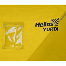 Палатка всесезонная ЮРТА (баня) yellow Helios