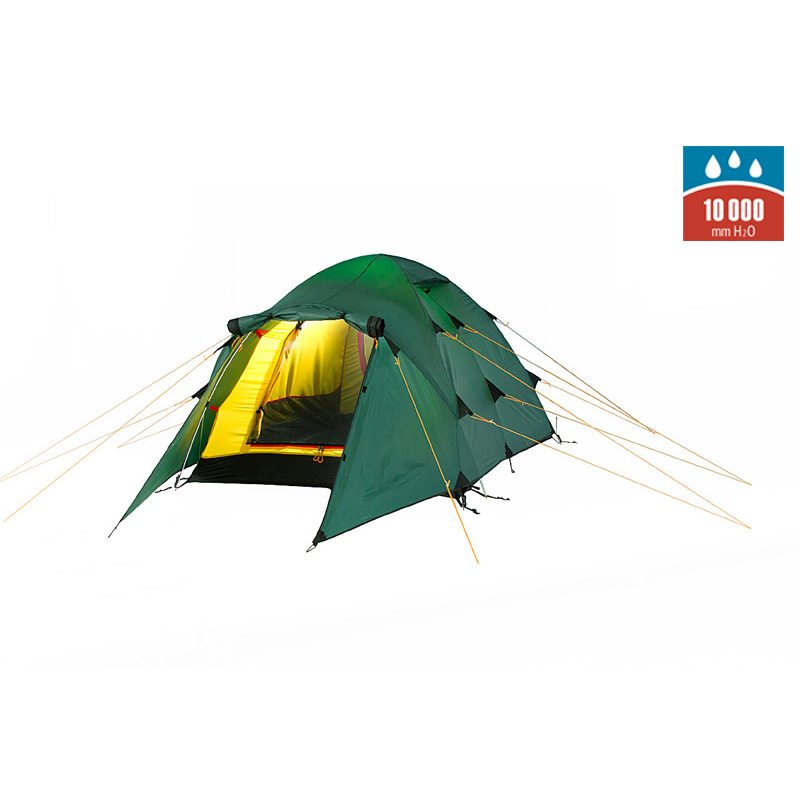 Двухместная туристическая палатка Alexika Nakra 2 с повышенной ветроустойчивостью
