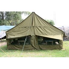Большая армейская палатка для долговременного проживания. Mark 18t