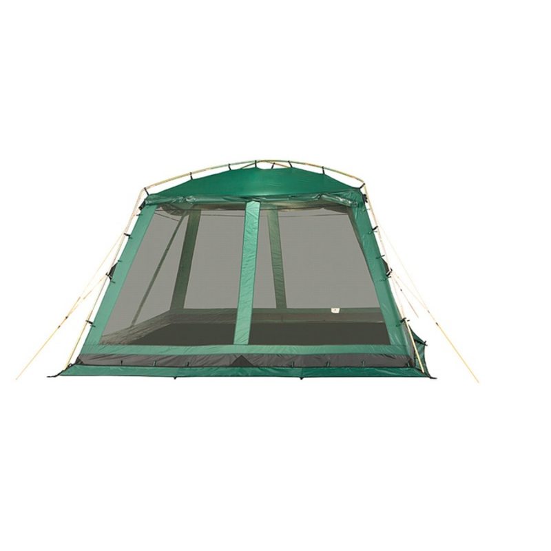 Большой каркасный шатер для размещения столовой или кухни. China house alu