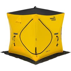 Палатка-куб для зимней рыбалки Helios Extreme 1,5×1,5 V2.0 с широким входом