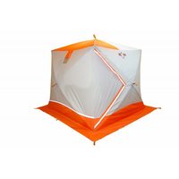Палатка Пингвин Призма Премиум бело-оранжевый