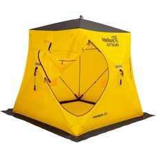 Палатка-куб для зимней рыбалки Helios Piramida Extreme 2×2 V2.0 с широким входом