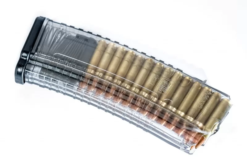 Магазин Pufgun на ВПО-155, 30 патронов, прозрачный