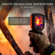 Тепловизор RGK TL-256F Plus с поверкой