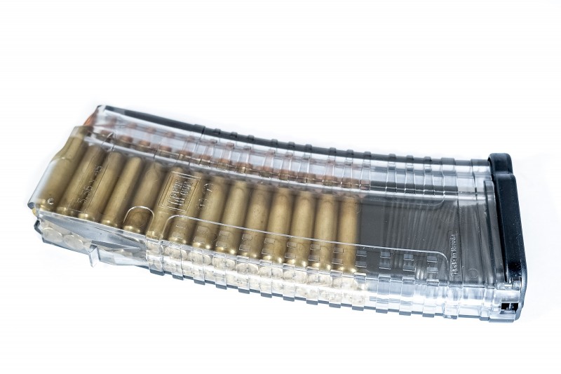 Магазин Pufgun на ВПО-155, 30 патронов, прозрачный
