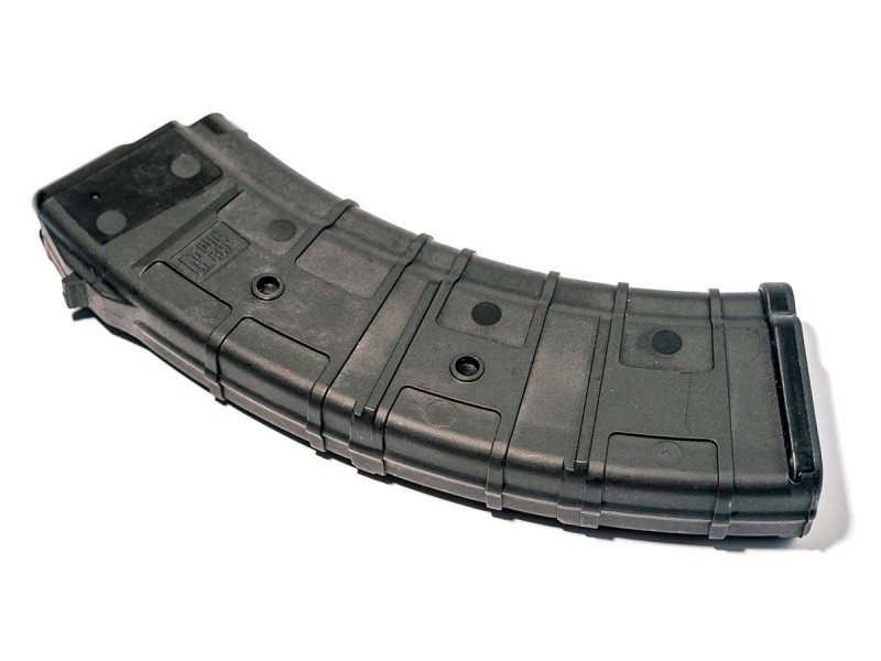 Магазин Pufgun на ВПО-136/АК/АКМ/Сайга, 30 патронов, черный