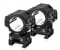 Кольца Discovery 25 / 30 мм усил. с проставками и регулиров высоты (6061) под Picatinny Кольца Discovery 25 / 30 мм усил. с проставками и регулиров высоты (6061) под Picatinny