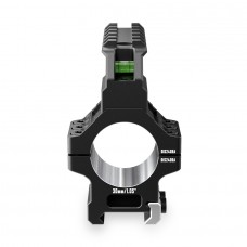 Кольца Discovery 30мм усиленные средние (7075) с планкой и уровнем под Picatinny Кольца Discovery 30мм усиленные средние (7075) с планкой и уровнем под Picatinny