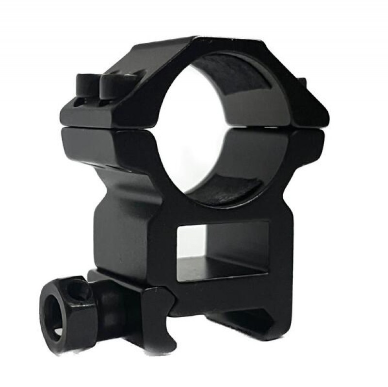 Кольца Discovery 25мм на weaver высокие в пластиковом кейсе в интернет-магазине Optics Trade Кольца Discovery 25мм на weaver высокие в пластиковом кейсе