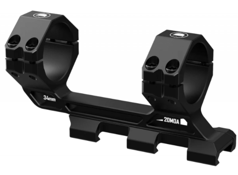 Моноблок Discovery с наклоном 20МОА на базу пикатини для прицелов 34мм в интернет-магазине Optics Trade Моноблок Discovery с наклоном 20МОА на базу пикатини для прицелов 34мм