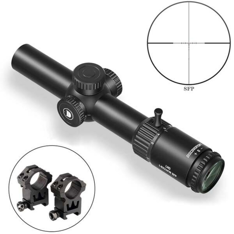 Оптический прицел Discovery LHD 1-6x24FIR SFP в интернет-магазине Optics Trade Оптический прицел Discovery LHD 1-6x24FIR SFP