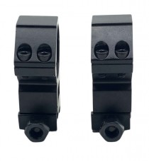 Кольца Discovery 30мм на weaver высокие в пластиковом кейсе Кольца Discovery 30мм на weaver высокие в пластиковом кейсе