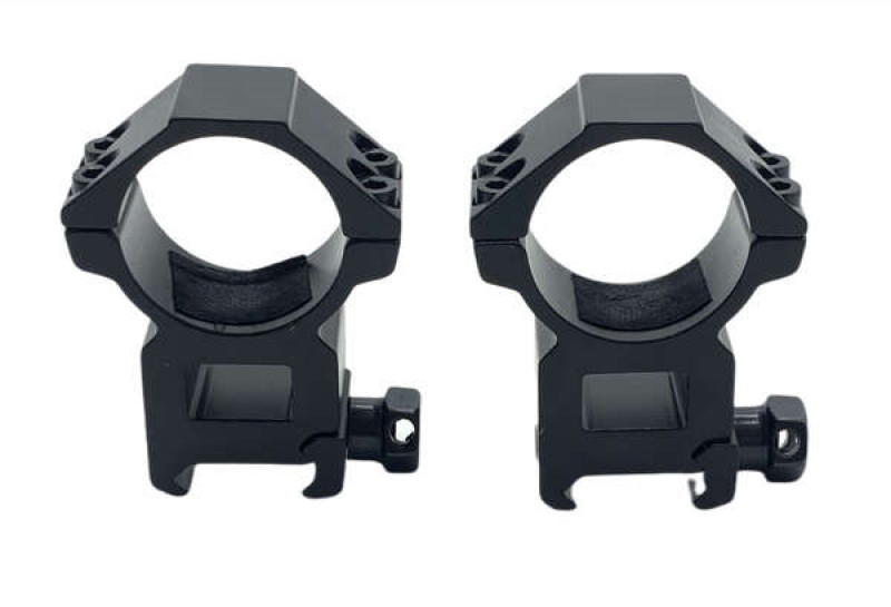Кольца Discovery 30мм на weaver высокие в пластиковом кейсе в интернет-магазине Optics Trade Кольца Discovery 30мм на weaver высокие в пластиковом кейсе