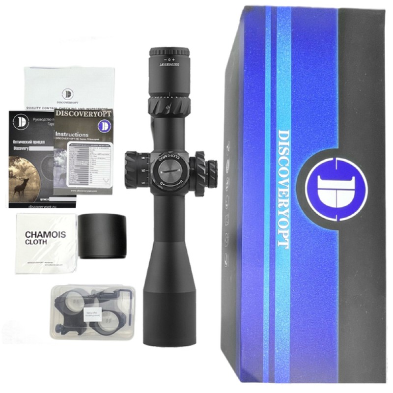 Оптический прицел Discovery HD GEN2 4-24Х50SFIR Lock FW34 в интернет-магазине Optics Trade Оптический прицел Discovery HD GEN2 4-24Х50SFIR Lock FW34