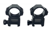 Кольца Discovery 25мм на weaver высокие в пластиковом кейсе Кольца Discovery 25мм на weaver высокие в пластиковом кейсе