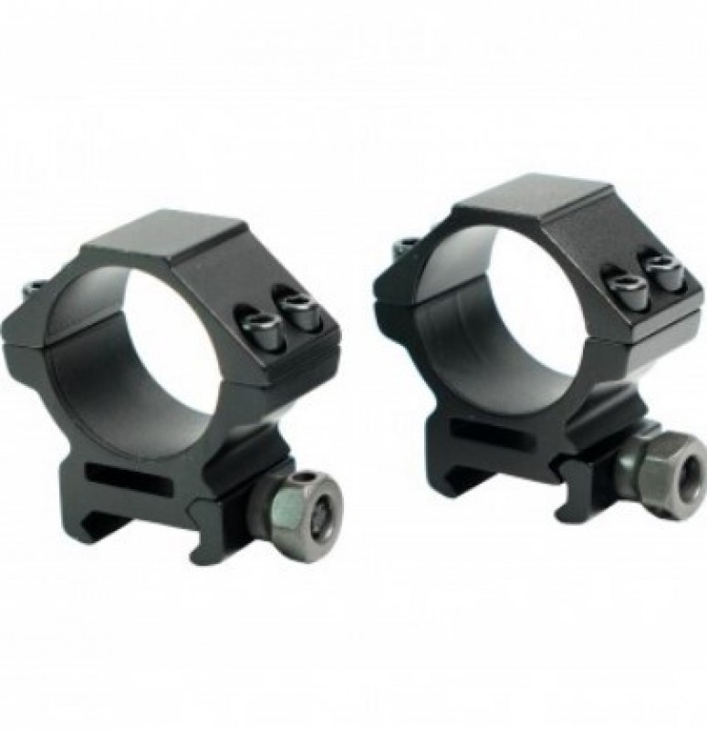 Кольца Discovery 30мм на weaver низкие коробка в интернет-магазине Optics Trade Кольца Discovery 30мм на weaver низкие коробка