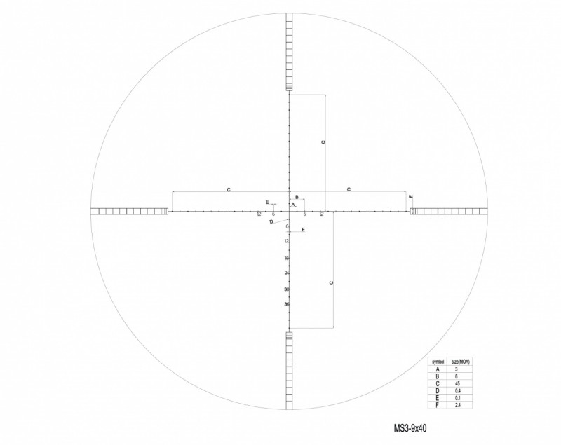 Оптический прицел Discovery MS 3-9X50IR FD25 в интернет-магазине Optics Trade Оптический прицел Discovery MS 3-9X50IR FD25