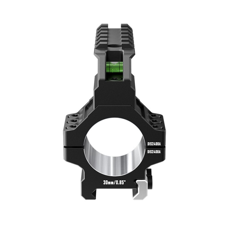 Кольца Discovery 30мм усиленные низкие (7075) с планкой и уровнем под Picatinny в интернет-магазине Optics Trade Кольца Discovery 30мм усиленные низкие (7075) с планкой и уровнем под Picatinny