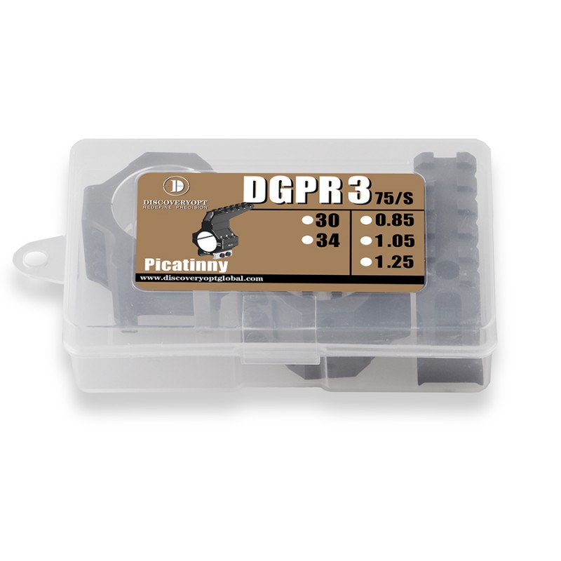 Кольца Discovery 30мм усиленные низкие (7075) с планкой и уровнем под Picatinny в интернет-магазине Optics Trade Кольца Discovery 30мм усиленные низкие (7075) с планкой и уровнем под Picatinny