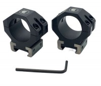 Кольца Discovery 30мм низкие Titanium (12,5мм) под Picatinny Кольца Discovery 30мм низкие Titanium (12,5мм) под Picatinny
