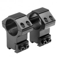 Кольца Discovery 25мм на л/хв высокие в пластиковом кейсе Кольца Discovery 25мм на л/хв высокие в пластиковом кейсе