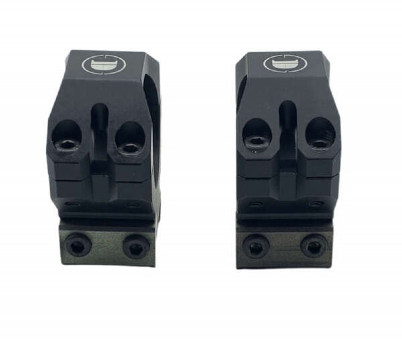 Кольца Discovery 30мм низкие Titanium (12,5мм) под Picatinny в интернет-магазине Optics Trade Кольца Discovery 30мм низкие Titanium (12,5мм) под Picatinny