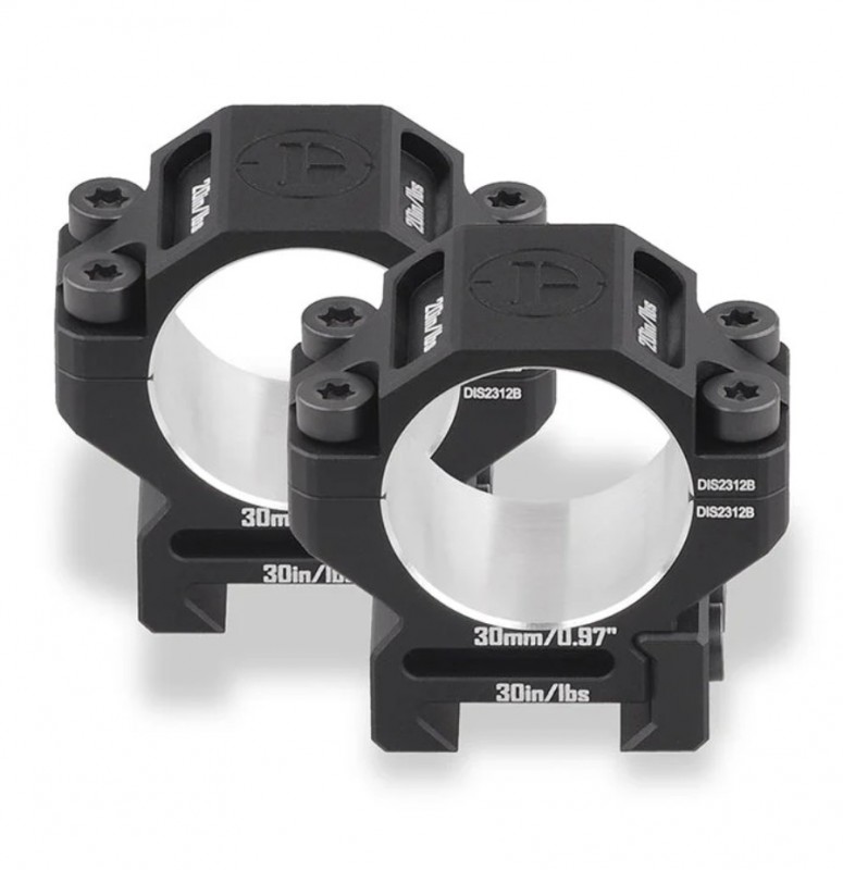 Кольца Discovery 30мм низкие под Picatinny (6061) в интернет-магазине Optics Trade Кольца Discovery 30мм низкие под Picatinny (6061)