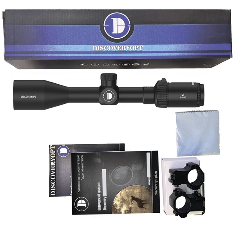 Оптический прицел Discovery MS 3-9X40AC FD25 в интернет-магазине Optics Trade Оптический прицел Discovery MS 3-9X40AC FD25
