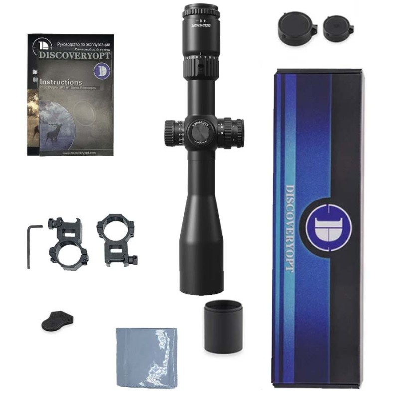 Оптический прицел Discovery LHT 4.5-18X42SFIR FFP (сетка MOA) в интернет-магазине Optics Trade Оптический прицел Discovery LHT 4.5-18X42SFIR FFP (сетка MOA)