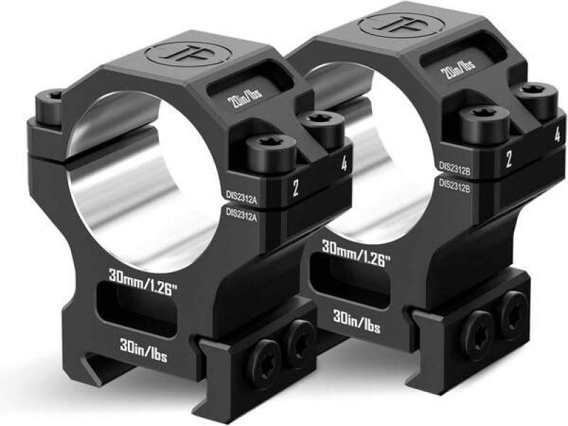 Кольца Discovery 30мм средние под Picatinny (7075) в интернет-магазине Optics Trade Кольца Discovery 30мм средние под Picatinny (7075)