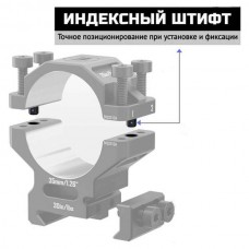 Кольца Discovery 35мм на средние (7075) под Picatinny