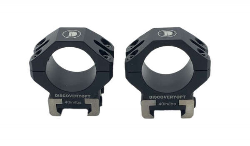 Кольца Discovery 30мм низкие Titanium (12,5мм) под Picatinny в интернет-магазине Optics Trade Кольца Discovery 30мм низкие Titanium (12,5мм) под Picatinny