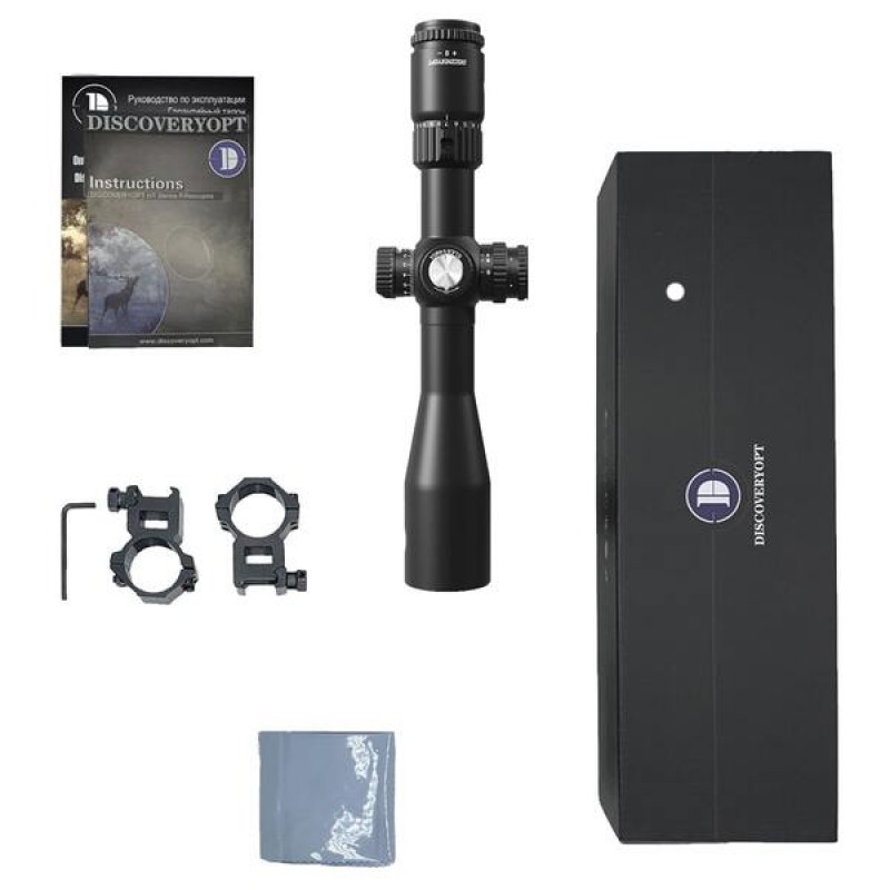 Оптический прицел Discovery LHT 3-12X42SFIR FFP в интернет-магазине Optics Trade Оптический прицел Discovery LHT 3-12X42SFIR FFP