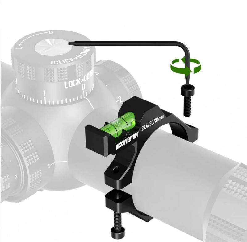 Уровень пузырьковый кольцевой Discovery, на трубу Ø 25,4 / 30 / 34 мм в интернет-магазине Optics Trade Уровень пузырьковый кольцевой Discovery, на трубу Ø 25,4 / 30 / 34 мм