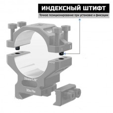 Кольца Discovery 34мм средние (7075) под Picatinny Кольца Discovery 34мм средние (7075) под Picatinny