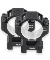 Кольца Discovery 34мм высокие под Picatinny (6061) Кольца Discovery 34мм высокие под Picatinny (6061)