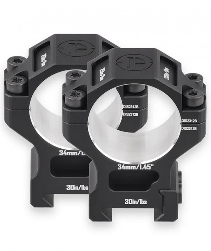 Кольца Discovery 34мм высокие под Picatinny (6061) в интернет-магазине Optics Trade Кольца Discovery 34мм высокие под Picatinny (6061)