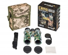 Бинокль камуфляжный Levenhuk Camo 10x42 с сеткой
