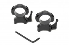 Кольца Arkon 25,4 мм быстросъемные на weaver / Аркон 25,4 мм быстросъемные на вивер стальные, низкие