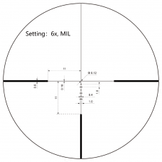 Оптический прицел Vector Optics Continental x6 1-6x24i SFP Tactical