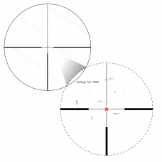 Оптический прицел Vector Optics Continental x6 2.5-15x56 SFP Fiber 30mm