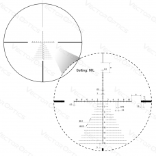 Оптический прицел Vector Optics VictOptics S4 6-24x50 FFP