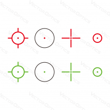 Коллиматорный прицел Vector Optics Omega 23x33 Four-Reticle