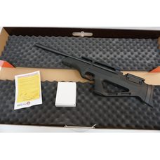 Пневматическая винтовка Hatsan Flashpup-S QE (пластик, PCP, модератор, 3 Дж) 6,35 мм